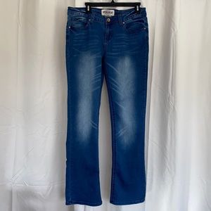 Great pair of NYC Hydraulic Denim Micro Boot Size 12.